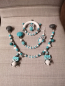 Preview: Geschenk-Set (Nuggikette, Kinderwagenkette und Handrassel)
